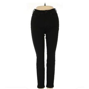 Everlane High Rise Skinny Jeans - Black, Size 25